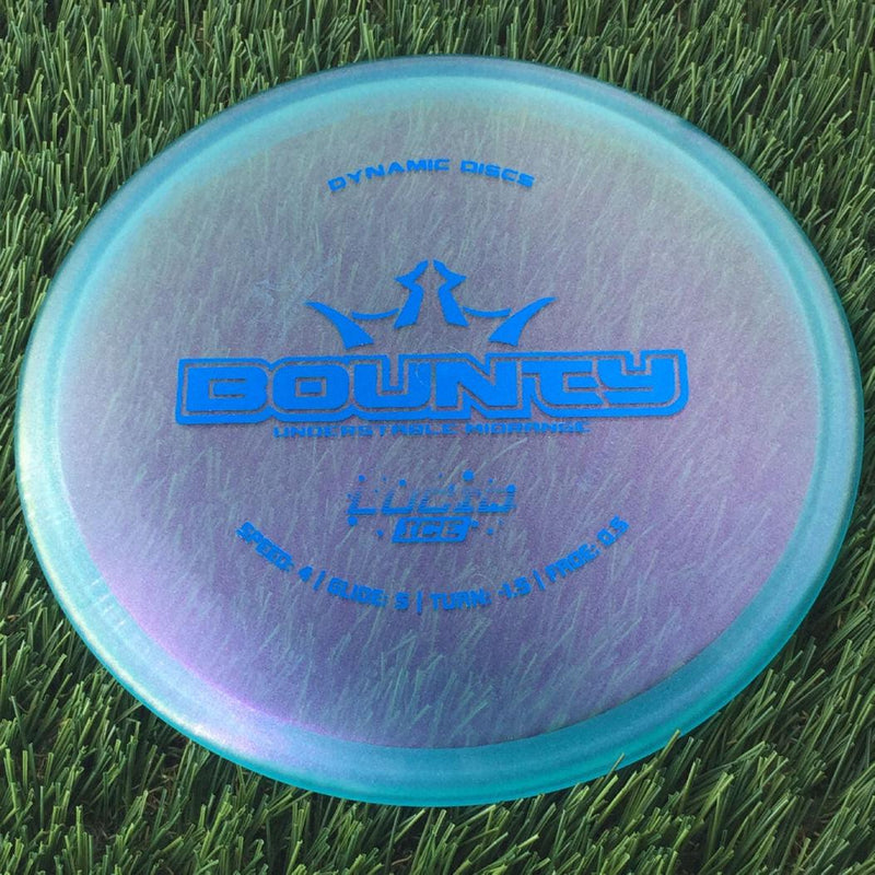 Dynamic Discs Lucid Ice Glimmer Bounty - 174g - Translucent Blue