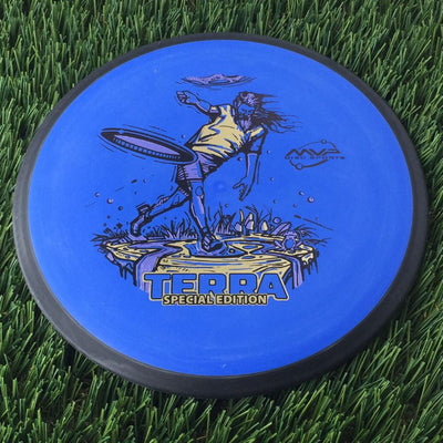 MVP Electron Medium Terra with James Conrad Controlled Rip Special Edition - Art by John Dorn Stamp - 172g Blue