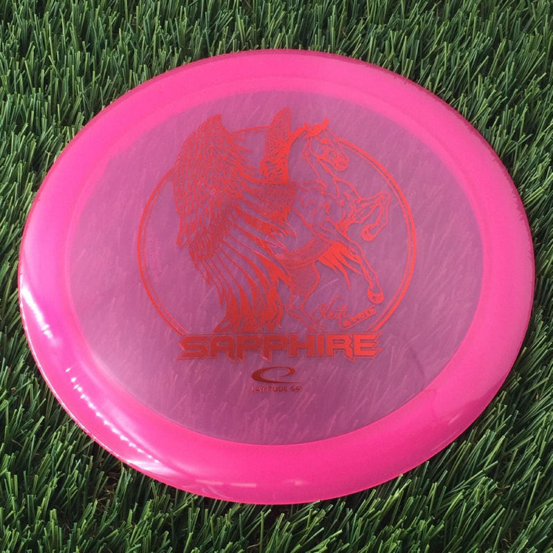 Latitude 64 Opto Sapphire with Keiti Tatte Team Series 2023 Stamp - 162g - Translucent Pink