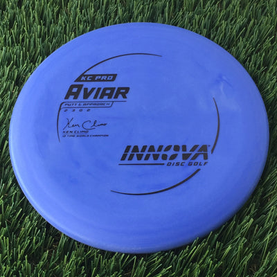 Innova Pro KC Aviar with Ken Climo 12 Time World Champion Burst Logo Stamp - 175g Blue