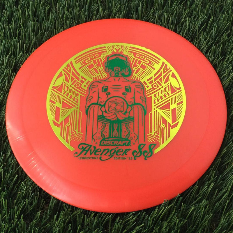 Discraft Big Z Collection Avenger SS with 2023 Ledgestone Edition - Wave 2 Stamp - 174g Orange