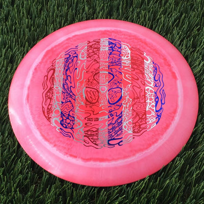 Discraft ESP Glow Nuke with 2023 Ledgestone Edition - Wave 3 Stamp - 172g Pink