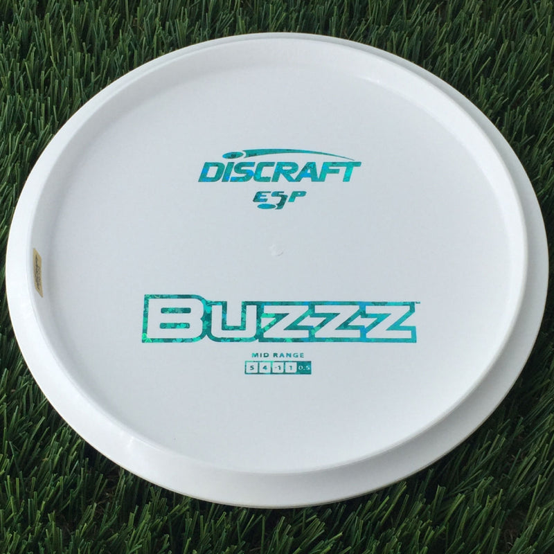 Discraft ESP Buzzz with Dye Line Blank Top Bottom Stamp - 172g White