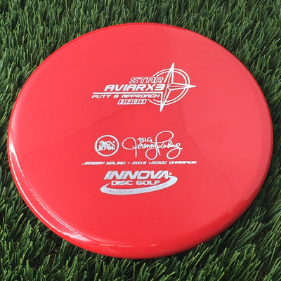 Innova Star AviarX3 with Big Jerm - Jeremy Koling - 2016 USDGC Champion Stamp - 175g Red