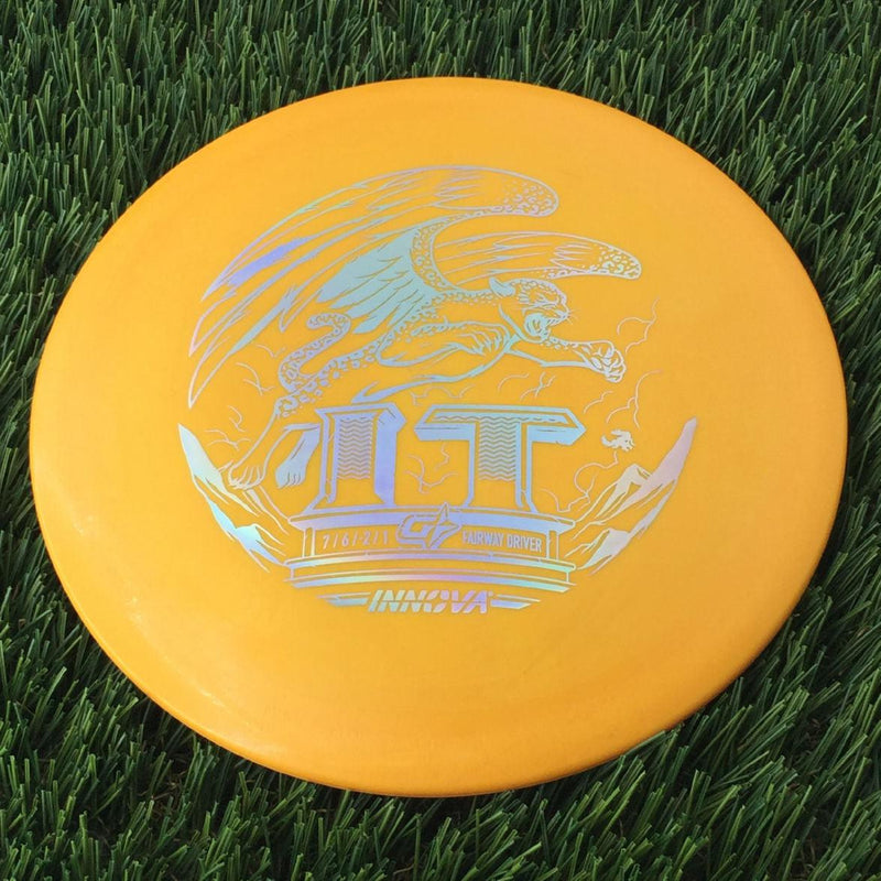 Innova Gstar IT with Burst Logo Stock Stamp - 168g Light Orange