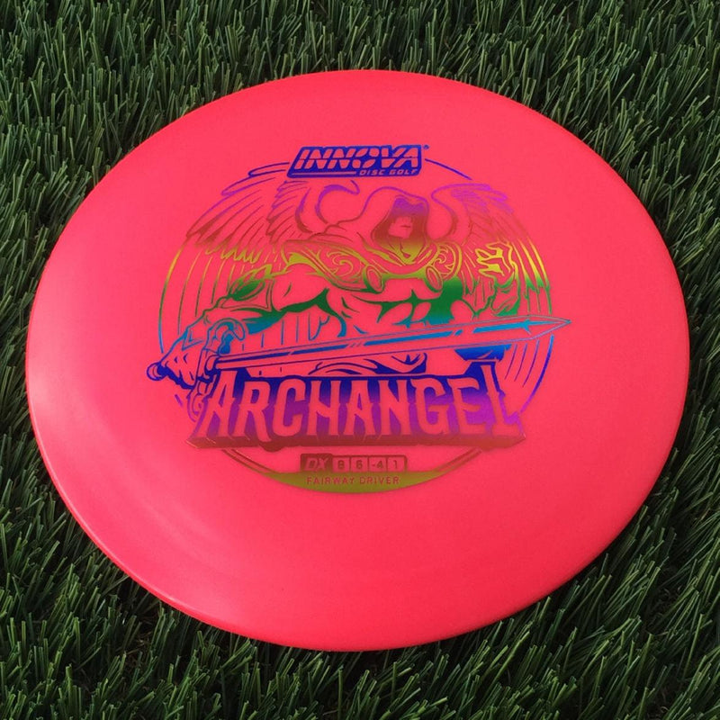 Innova DX Archangel with Burst Logo Stock Stamp - 155g Pink