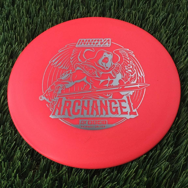 Innova DX Archangel with Burst Logo Stock Stamp - 168g Muted Pink