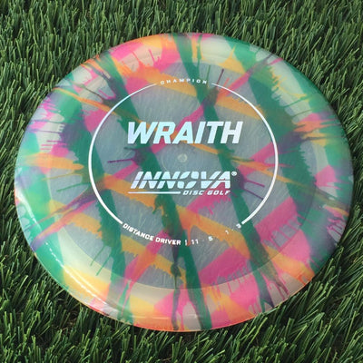 Innova Champion I-Dye Wraith with Burst Logo Stock Stamp - 175g - Translucent Dyed