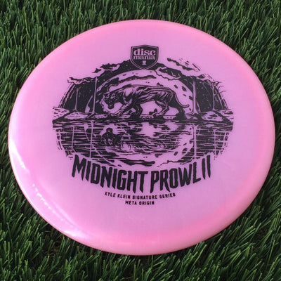 Discmania Evolution Meta Origin with Midnight Prowl II(2) - Kyle Klein Signature Series Stamp - 177g - Translucent Pink