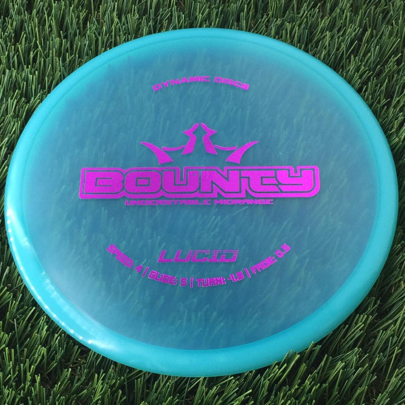 Dynamic Discs Lucid Bounty - 178g - Translucent Light Blue