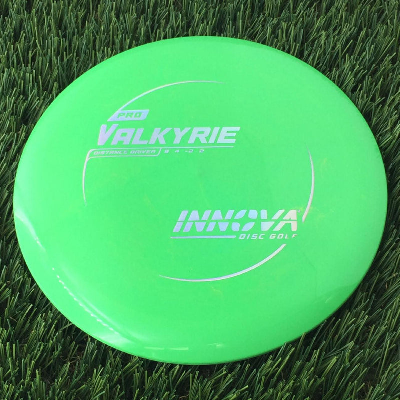 Innova Pro Valkyrie with Burst Logo Stock Stamp - 167g Green