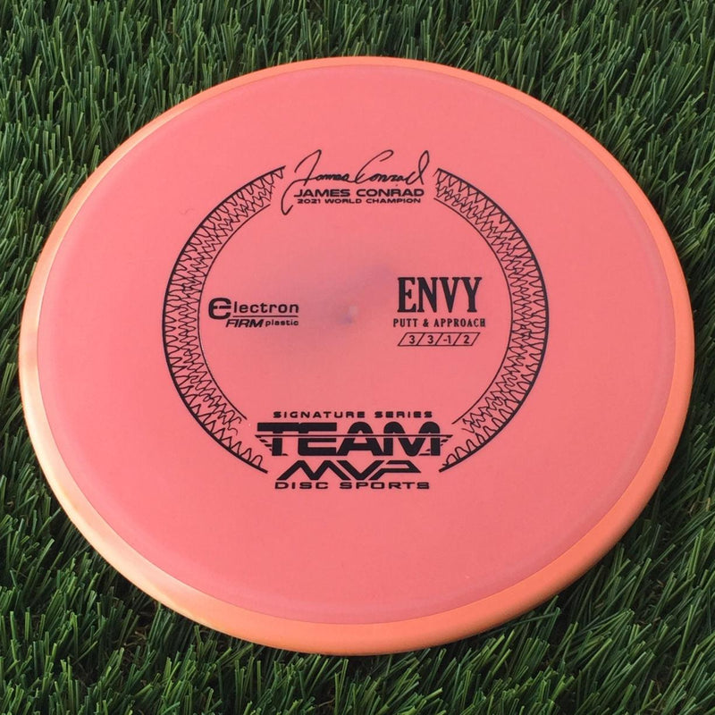 Axiom Electron Firm Envy with James Conrad Signature Series Stamp - 169g Salmon Orange