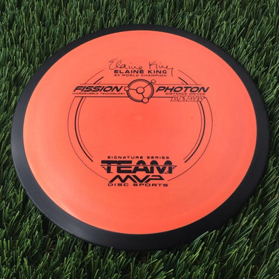 MVP Fission Photon with Elaine King 5x World Champion Stamp - 168g Orange