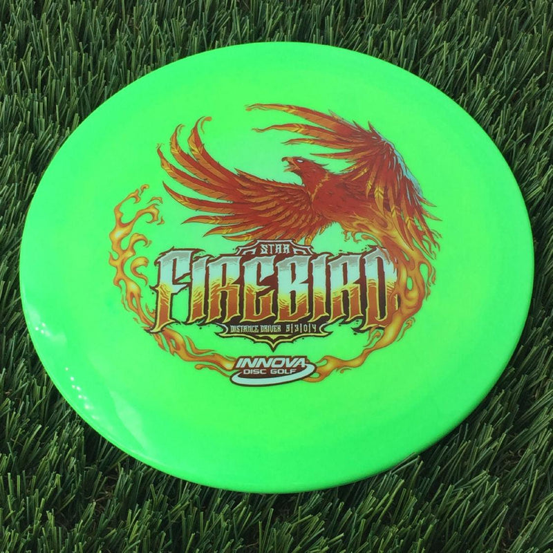 Innova Star Firebird with InnVision Full Color Print Stamp - 175g Neon Green