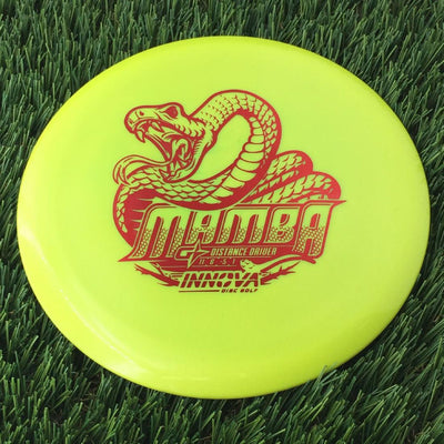 Innova Gstar Mamba with Burst Logo Stock Stamp - 150g Bright Yellow