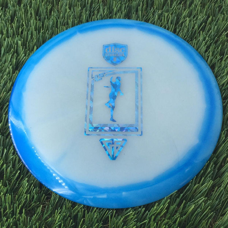 Discmania Alloy Function with Gannon Buhr - 2024 Player of the Year Trading Card - GB Logo Stamp - 173g - Translucent Bluish White