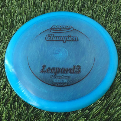 Innova Champion Leopard3 with Circle Fade Stock Stamp - 168g - Translucent Blue