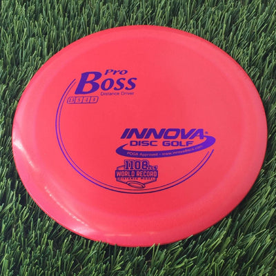 Innova Pro Boss with 1108 Feet World Record Distance Model Stamp - 175g Red