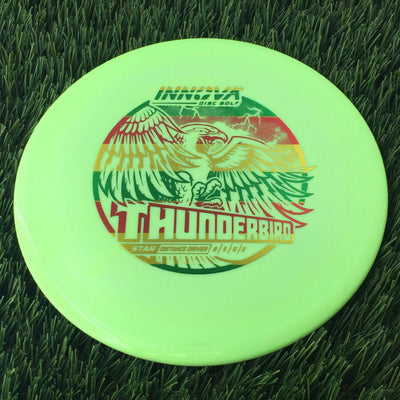 Innova Star Thunderbird with Burst Logo Stock Character Stamp - 163g Light Green