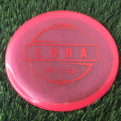 Discraft Elite Z Luna with PM Logo Stock Stamp Stamp - 172g - Translucent Pink