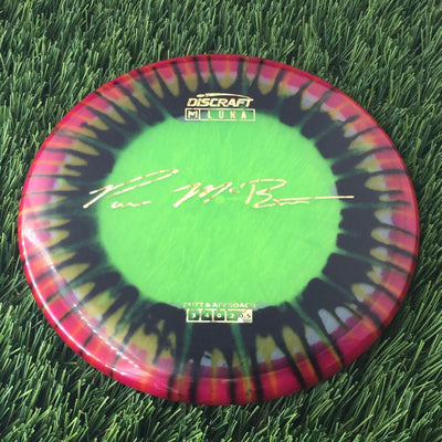 Discraft Elite Z Fly-Dyed Luna with Paul McBeth Large Signature Stamp - 172g - Translucent Dyed