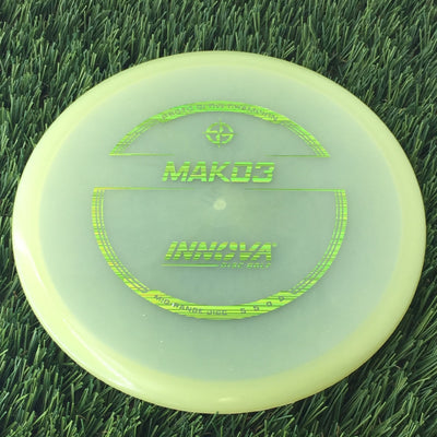 Innova Proto Glow Champion Mako3 with Burst Logo Stock Stamp - 172g - Translucent Glow