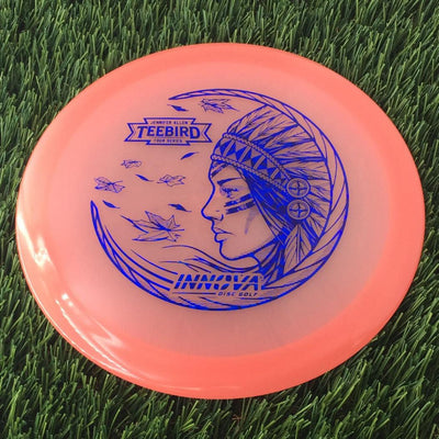 Innova Proto Glow Champion Teebird with Jennifer Allen Tour Series 2025 Stamp - 175g - Translucent Pink