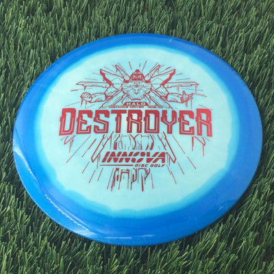 Innova Halo Star Destroyer with Burst Logo Stock Stamp- 166 Blue