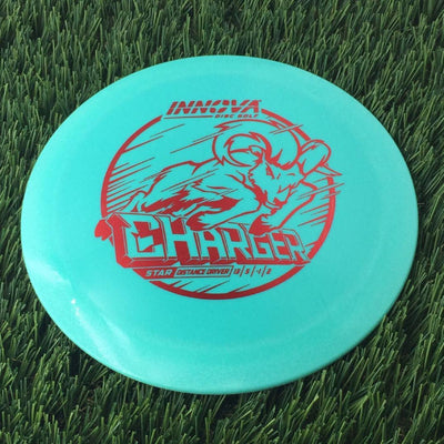 Innova Star Charger with Burst Logo Stock Stamp- 155 Green