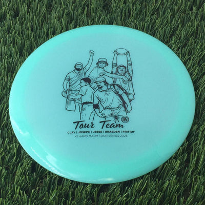 Kastaplast K1 Hard Malm with Tour Team - Clay | Joseph | Jesse | Braeden | Fritiof - Tour Series 2025 Stamp- 173 Green