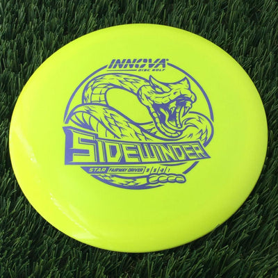 Innova Star Sidewinder with Burst Logo Stock Stamp- 172 Yellow