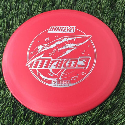 Innova DX Mako3 with Burst Logo Stock Stamp- 180 Red