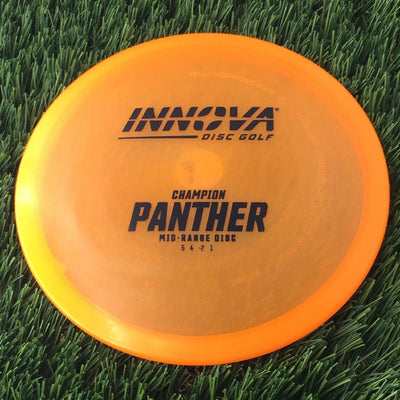 Innova Champion Panther with Burst Logo Stock Stamp- 166 Orange