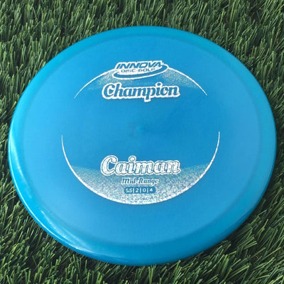 Innova Champion Caiman with Circle Fade Stock Stamp- 162 Blue