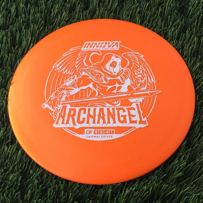 Innova DX Archangel with Burst Logo Stock Stamp- 169 Orange