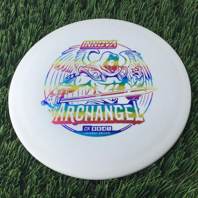Innova DX Archangel with Burst Logo Stock Stamp- 167 White