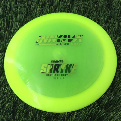 Innova Champion Champion Shryke with Burst Logo Stock Stamp- 171 Yellow