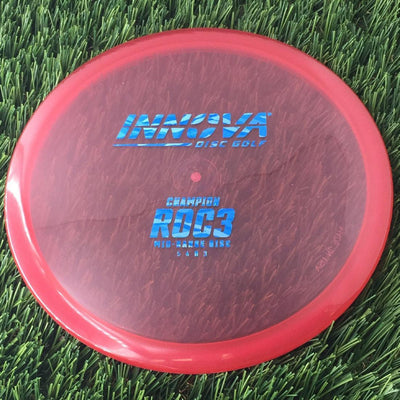 Innova Champion Roc3 with Burst Logo Stock Stamp- 172 Red