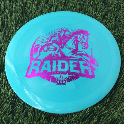 Dynamic Discs Supreme Raider with Cowboy Stamp- 174 Blue