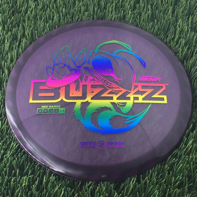 Discraft Elite Z FuZed Line with Saw Pattern Buzzz with Big Bee with Saw Blade - "Buzzzsaw" Stamp- 180 Purple