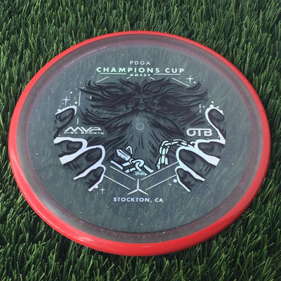 Axiom Particle Glow Proton Hex 5|5.5|-1|1 with OTB Champions Cup 2025 - Wizardcraft by Mike Inscho Stamp- 177 Grey
