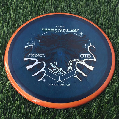 Axiom Particle Glow Proton Hex 5|5.5|-1|1 with OTB Champions Cup 2025 - Wizardcraft by Mike Inscho Stamp- 177 Blue