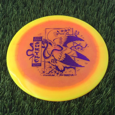 Innova Halo Champion Shryke with Jessica Weese Tour Series 2025 Stamp- 175 Yellow