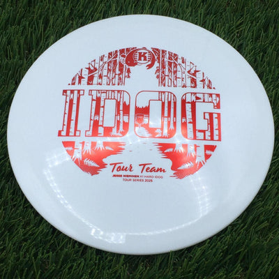 Kastaplast K1 Hard Idog with Tour Team - Jesse Nieminen - Tour Series 2025 Stamp- 173 White