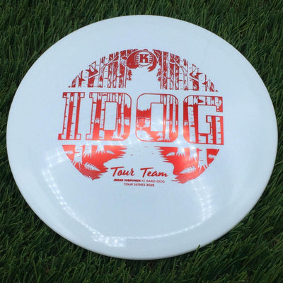 Kastaplast K1 Hard Idog with Tour Team - Jesse Nieminen - Tour Series 2025 Stamp- 173 White