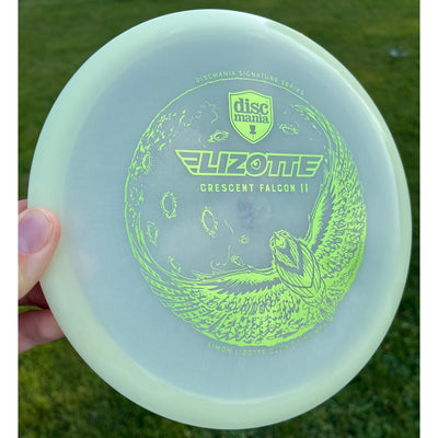 AUCTION! - Discmania C-Line Glow MD4 with Lizotte Crescent Falcon II Stamp - 173g - Translucent Glow