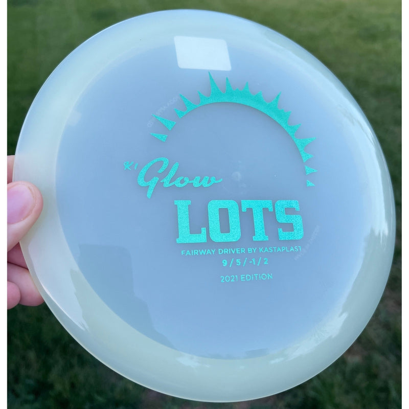 AUCTION - Kastaplast K1 Glow Lots with 2021 Edition Stamp - 173g - Translucent Glow