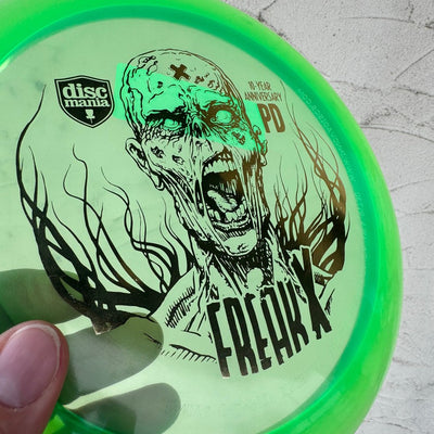Auction! Jan '24 - Discmania C-Line PD with 10-Year Anniversary Stamp - 171g - Translucent Green