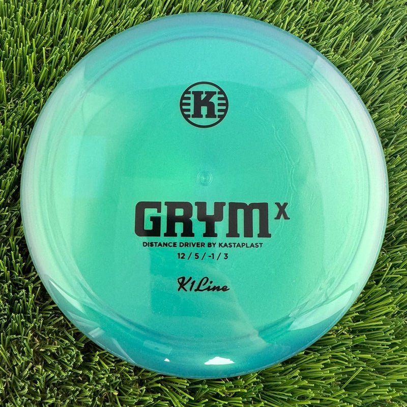 Enchères! Kastaplast K1 Grym X avec tampon vert Last Run - 170 g - Vert foncé uni