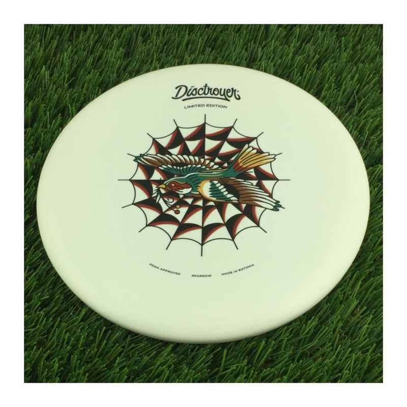 Disctroyer A-Soft Sparrow P&A-3 with Colored Tattoo - Limited Edition Stamp - 179g - Solid White